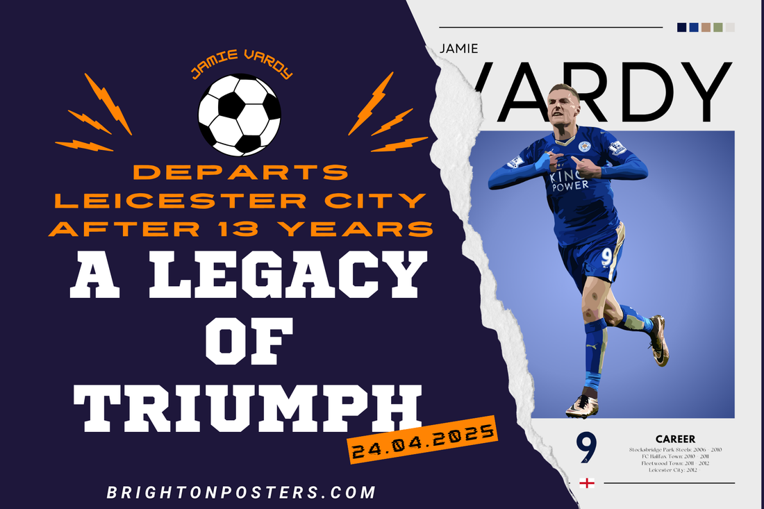 Jamie Vardy Departs Leicester City After 13 Years: A Legacy of Triumph