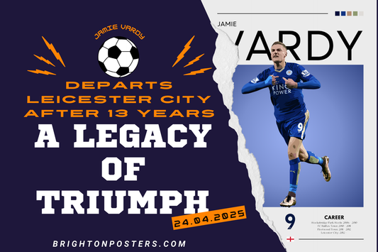 Jamie Vardy Departs Leicester City After 13 Years: A Legacy of Triumph