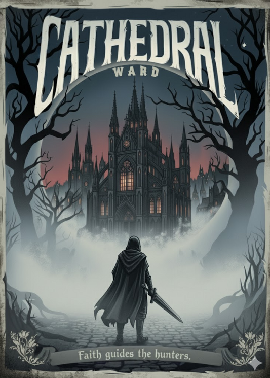 Poster of Cathedral Ward from Bloodborne