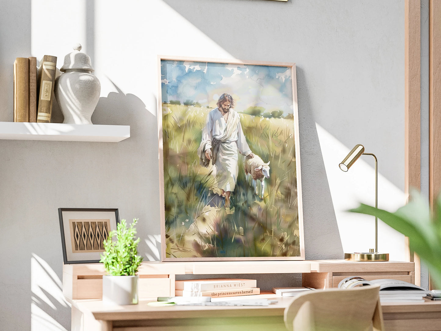 The Journey Home – Jesus Christ Drawing Illustration