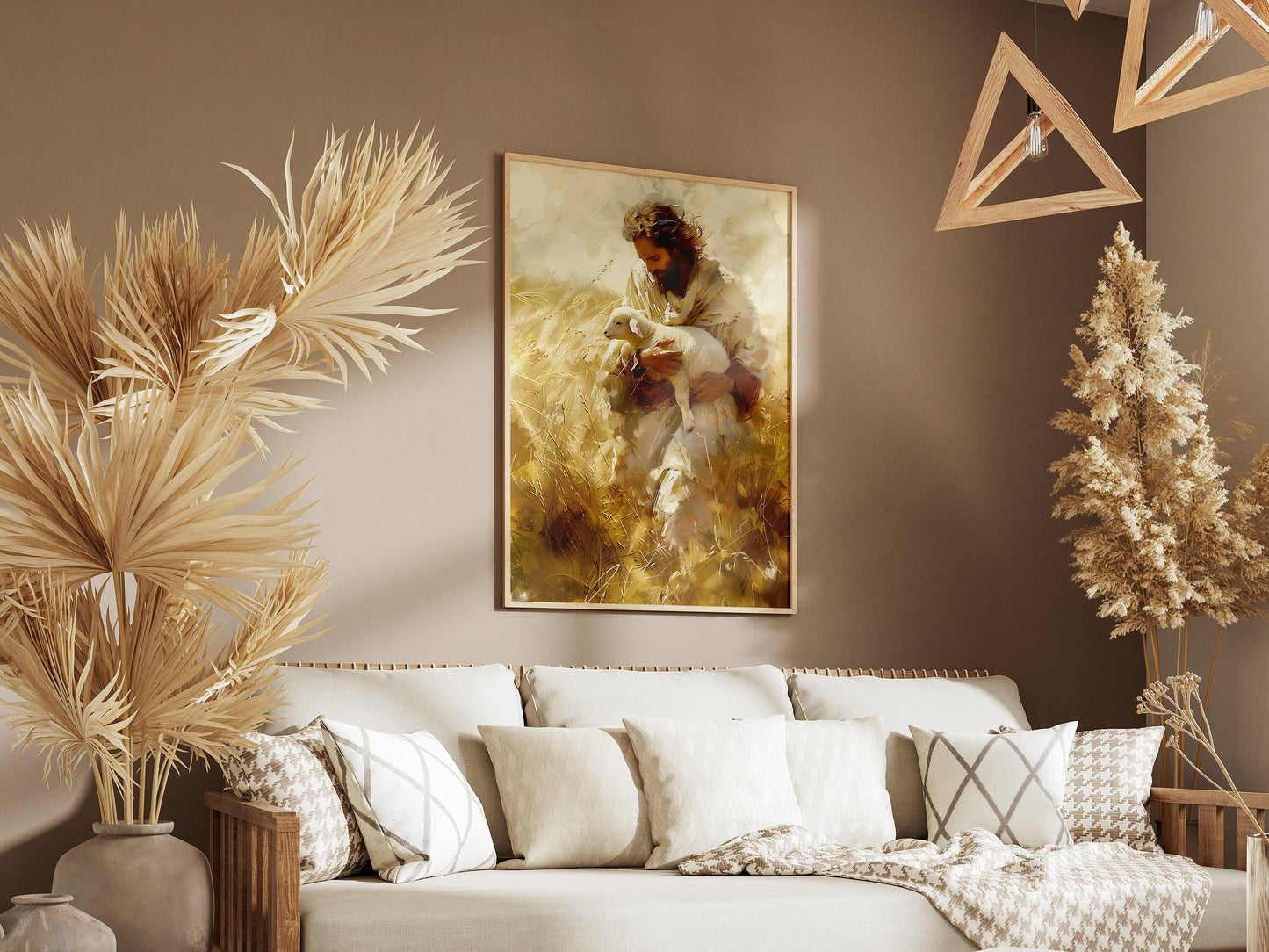 I Will Give You Rest – Jesus Christ Drawing Illustration