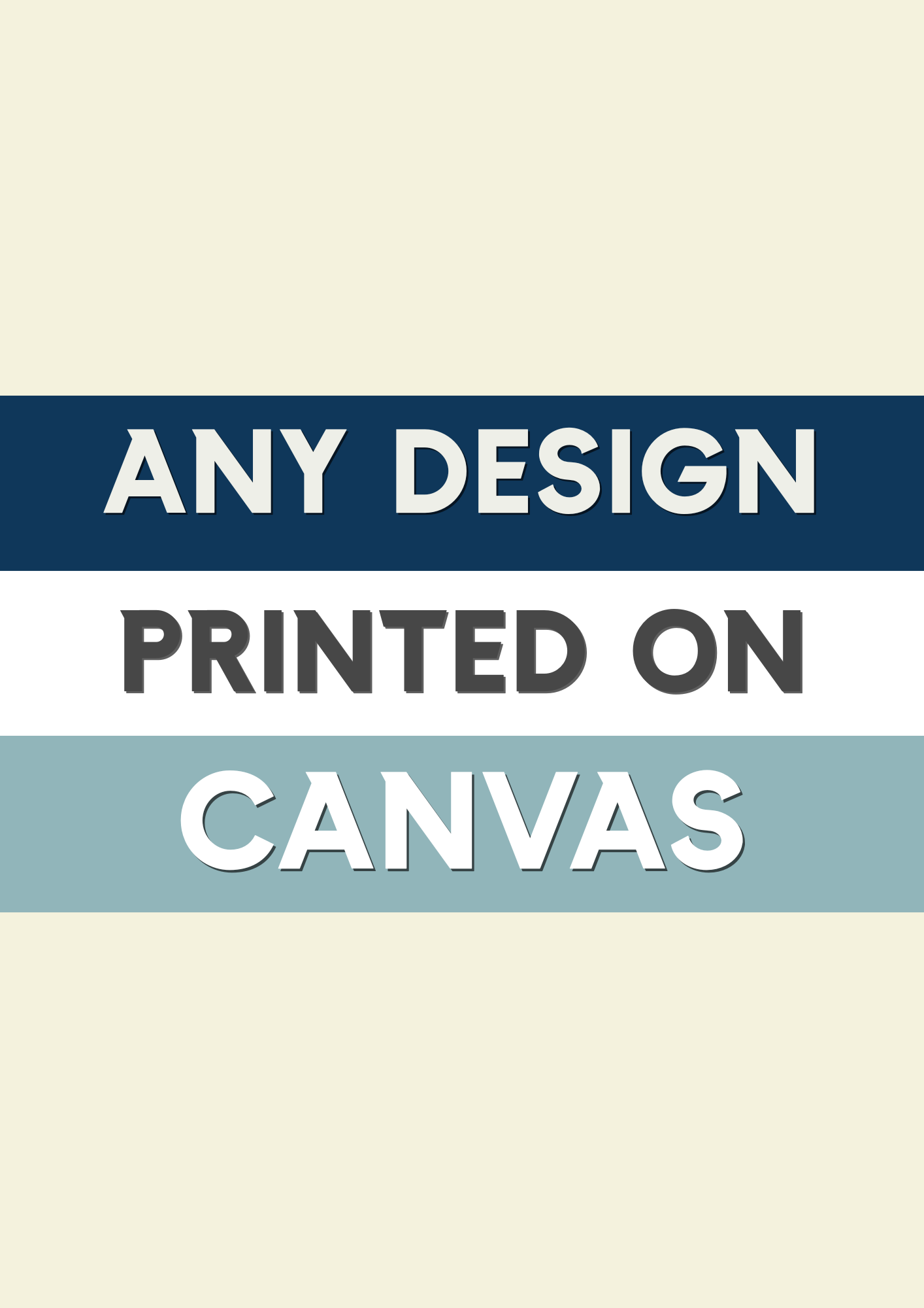 Custom Canvas Posters - Print Your Favorite Art to Canvas