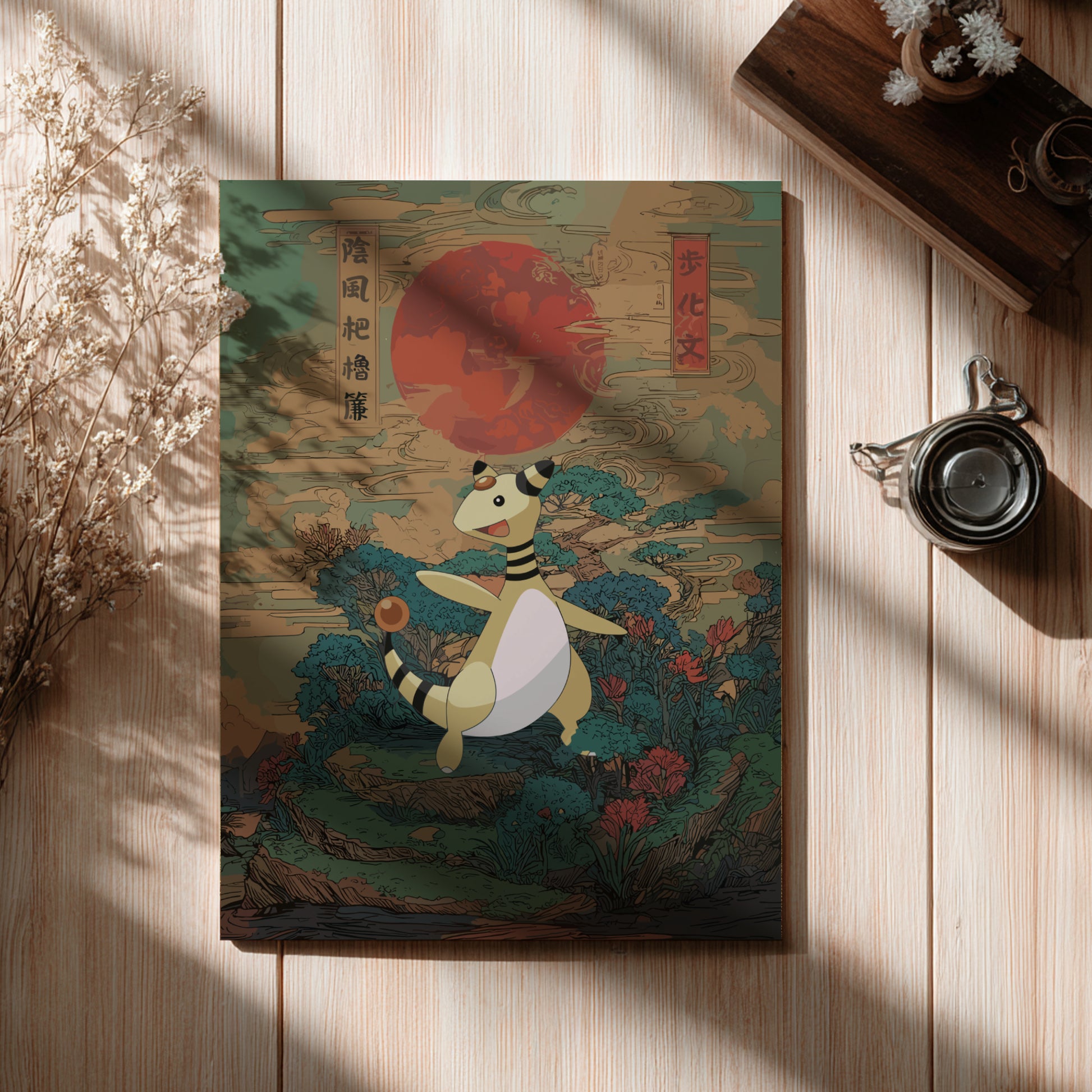 Ampharos Pokemon Poster