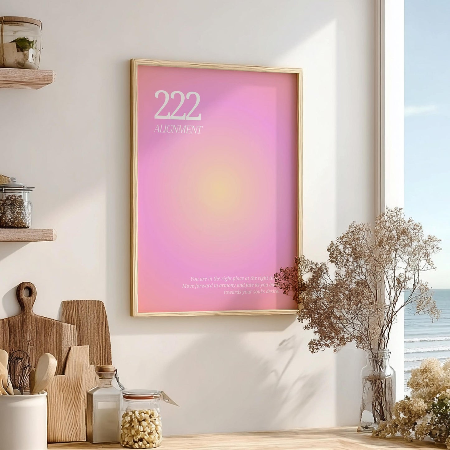 222 Alignment - The Infinite Spectrum Full Aura Poster