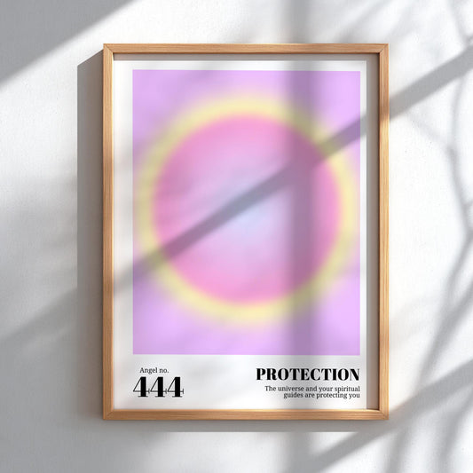 Angel no. 444 - Protection - Full Aura Art Print