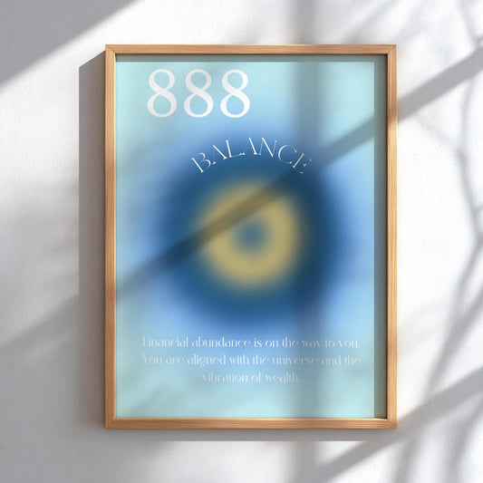Angel no. 888 - Balance - Aura Art Print