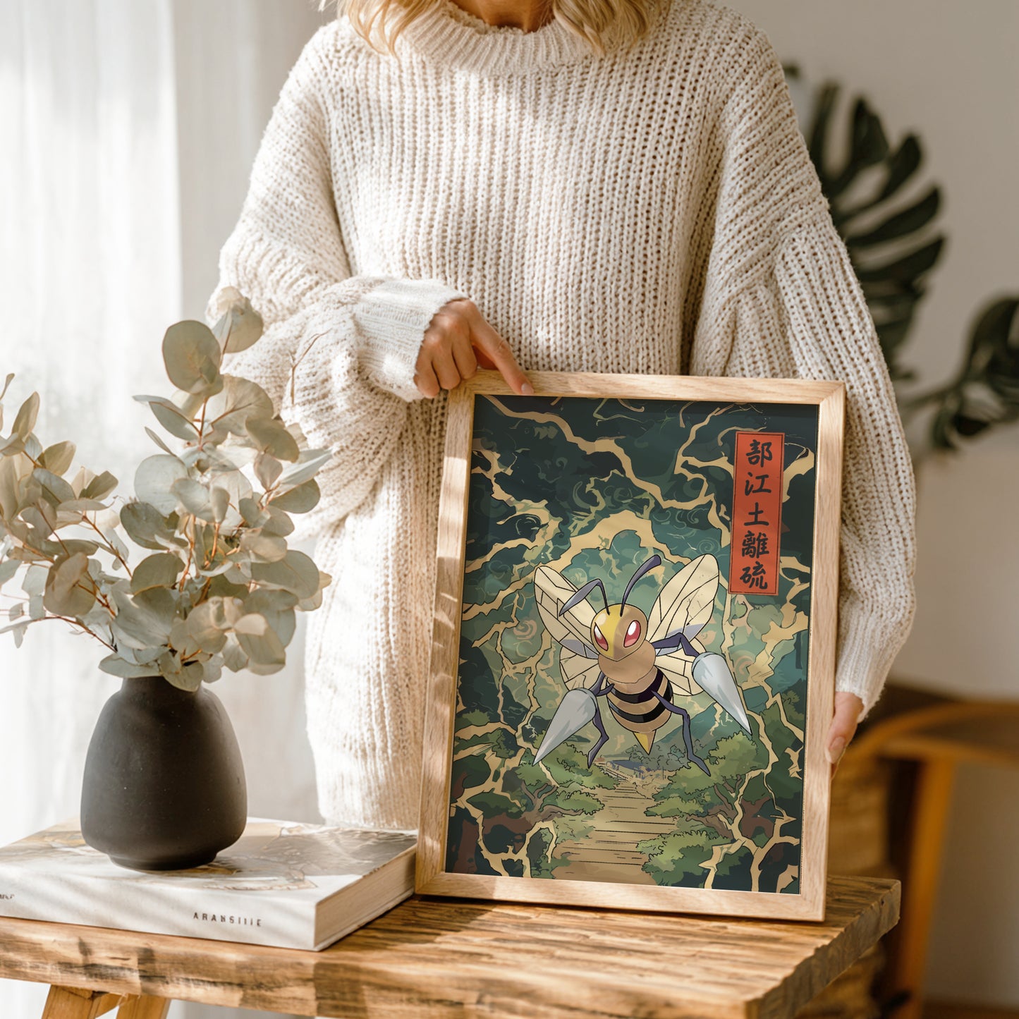 Beedrill Pokemon illustration