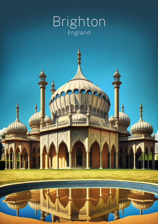 Impression de voyage à Brighton - Œuvre d'art en Angleterre