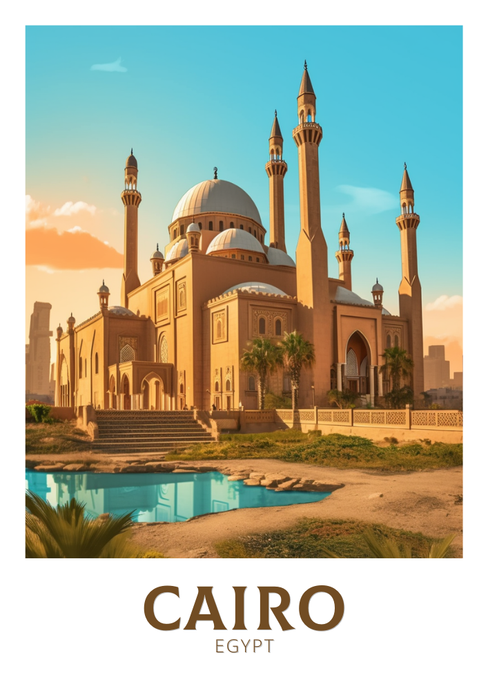 Cairo Print - Vintage Artwork