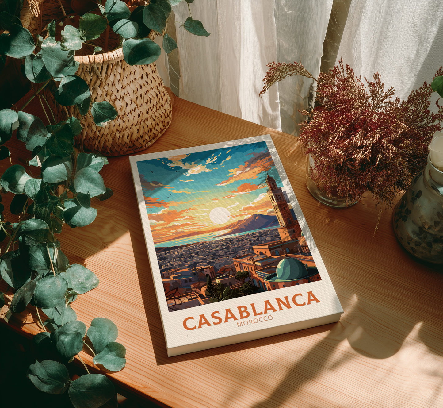 Casablanca Print - Retro Artwork