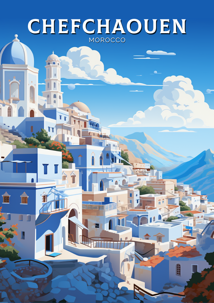 Morocco Print - Vintage Artwork