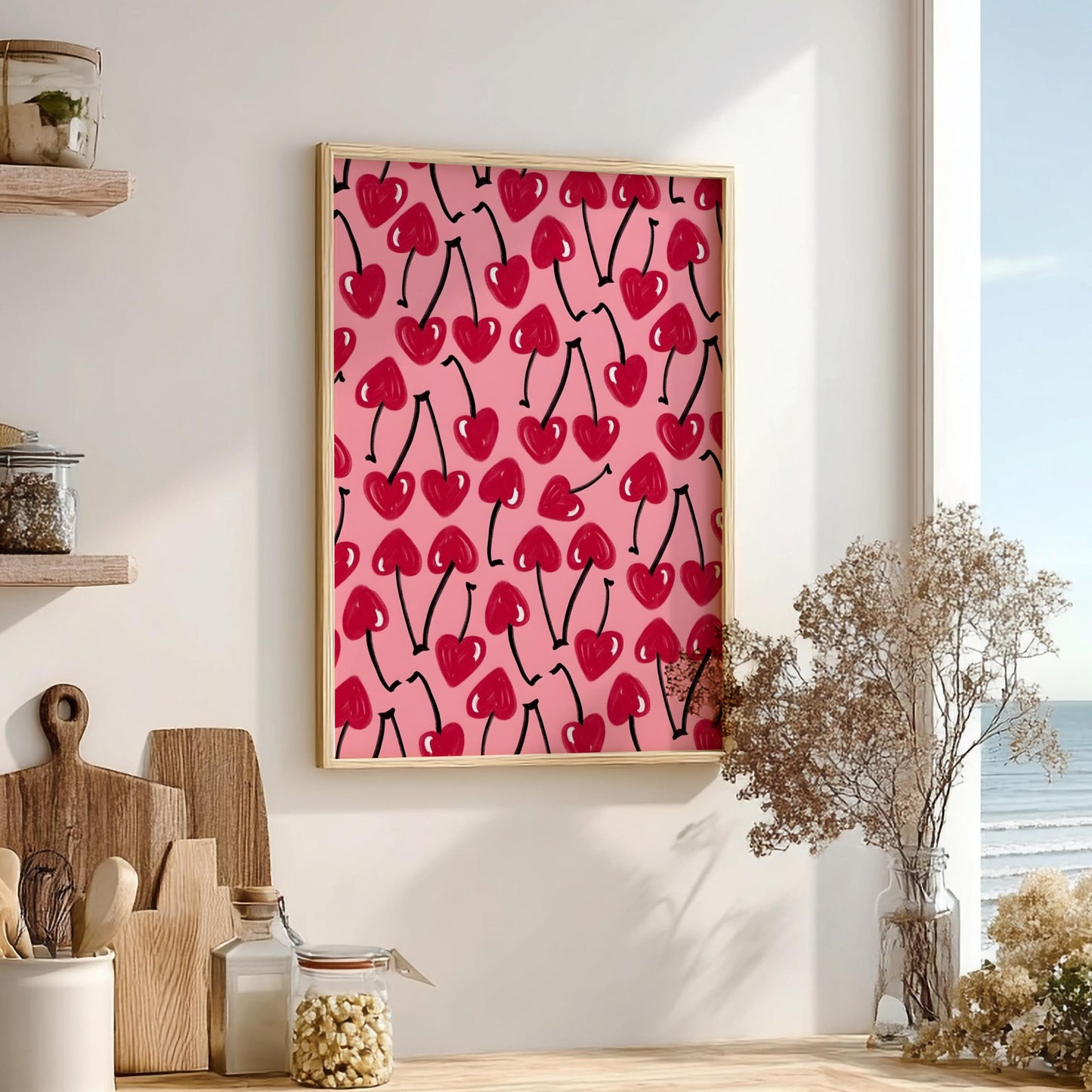 Cherries - Sweetest Selection - Kitchen Wall Art