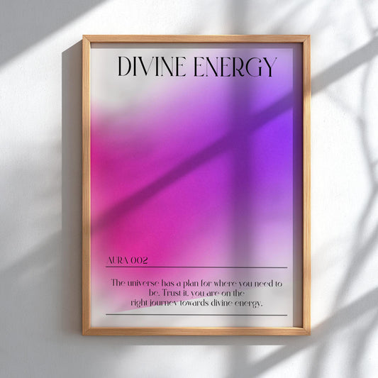 Divine Energy - Celestial Alignment - Aura Art Print