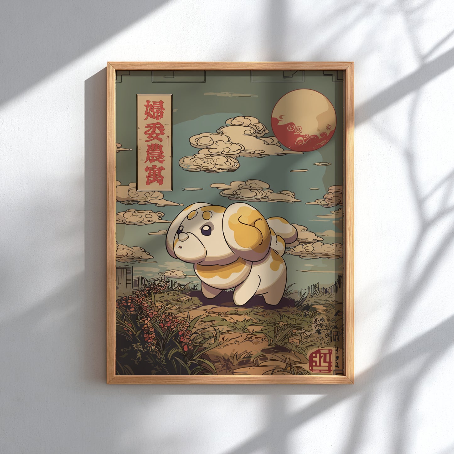 Fidough Pokemon Poster