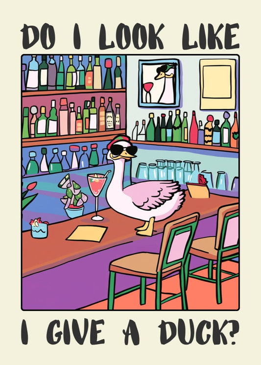 Quirky Animal Wall Art, Vintage Bar Decor, Humorous Drinking Print, Retro Pub Sign