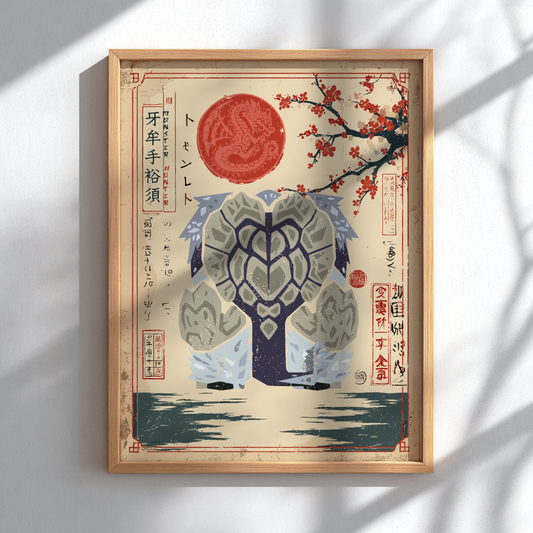 Gammoth Wall Art Print - Monster Hunter Poster