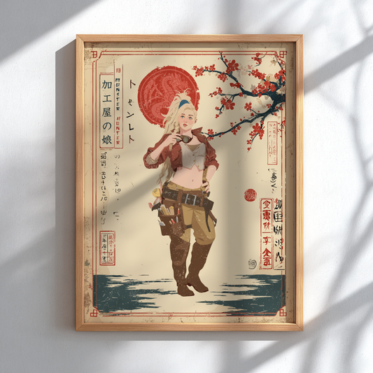 Gemma Poster - Monster Hunter Wall Art Print