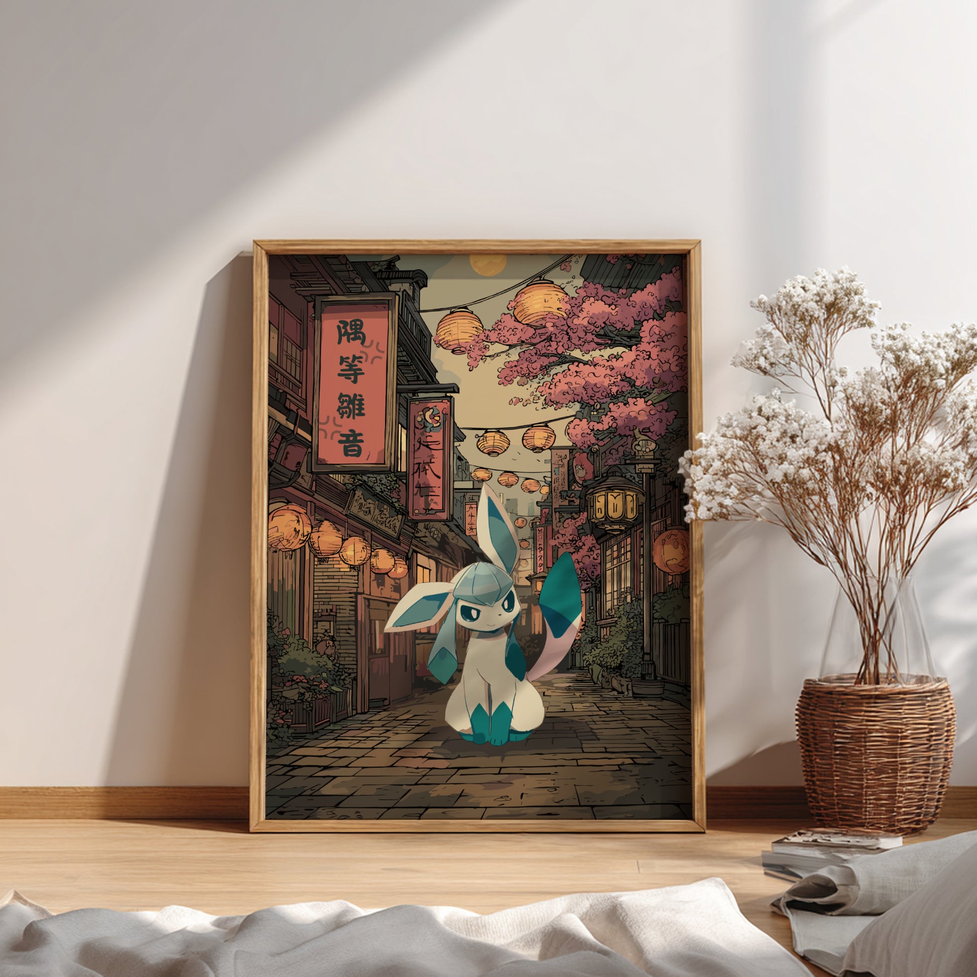 Glaceon Pokemon Poster