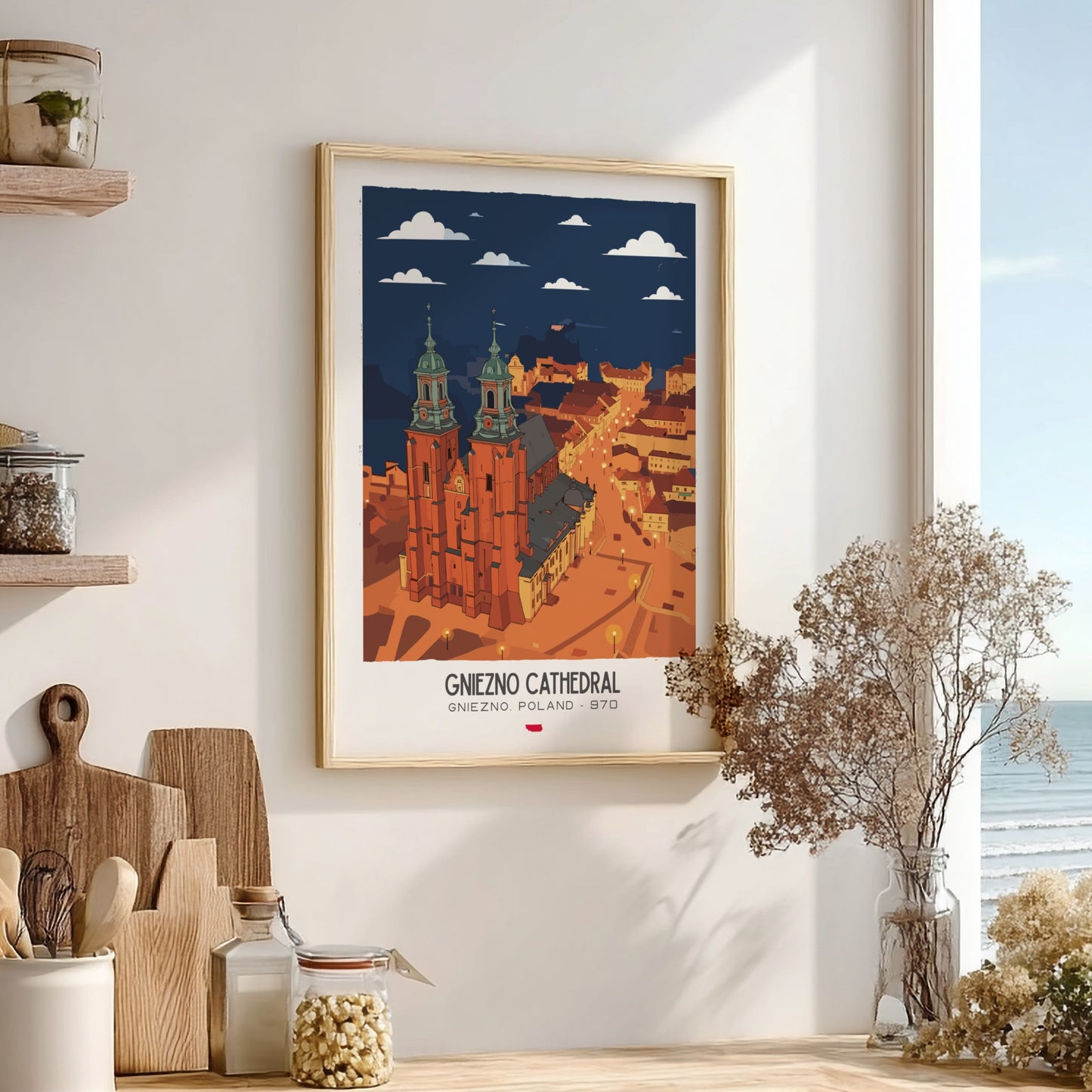 Gniezno Cathedral Art - The Royal Coronation Masterpiece Wall Print