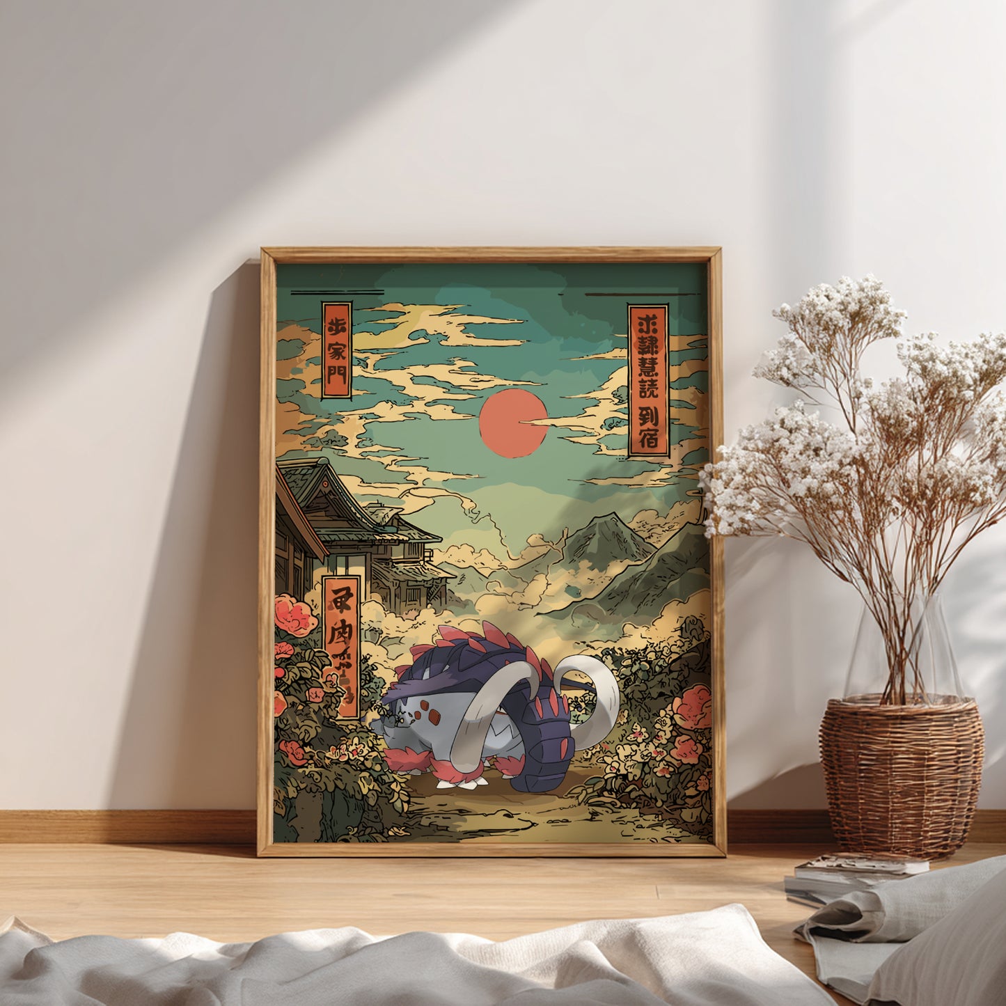 Great Tusk Pokemon Poster