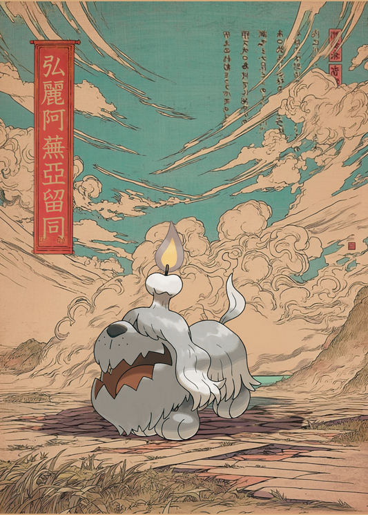 Greavard Pokemon Poster