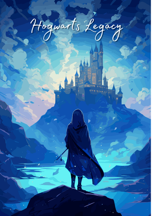 Affiche de la salle de jeux Hogwarts Legacy