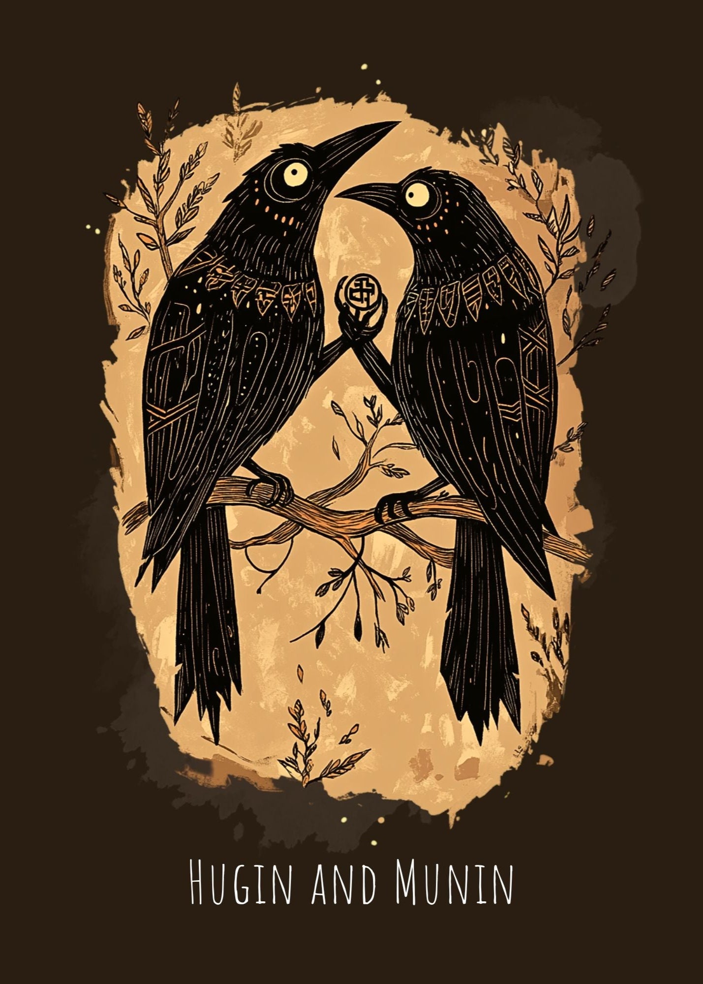 Hugin and Munin Poster