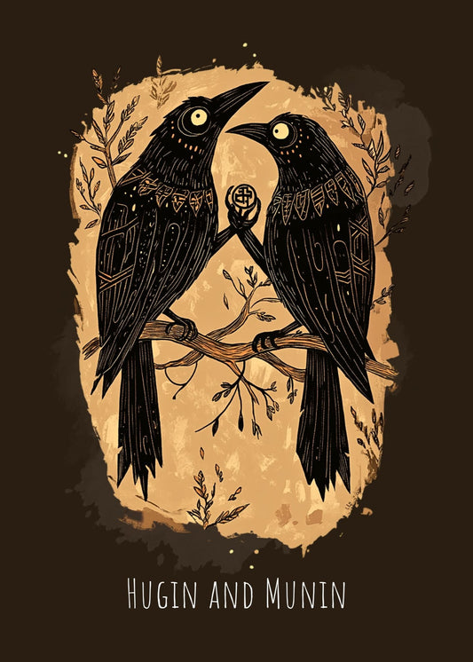 Hugin and Munin Poster