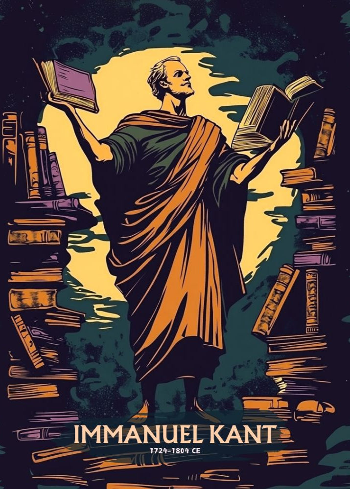 Immanuel Kant Poster Art