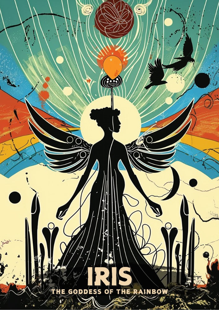 Iris Goddess Artwork - Greek Mythology Poster