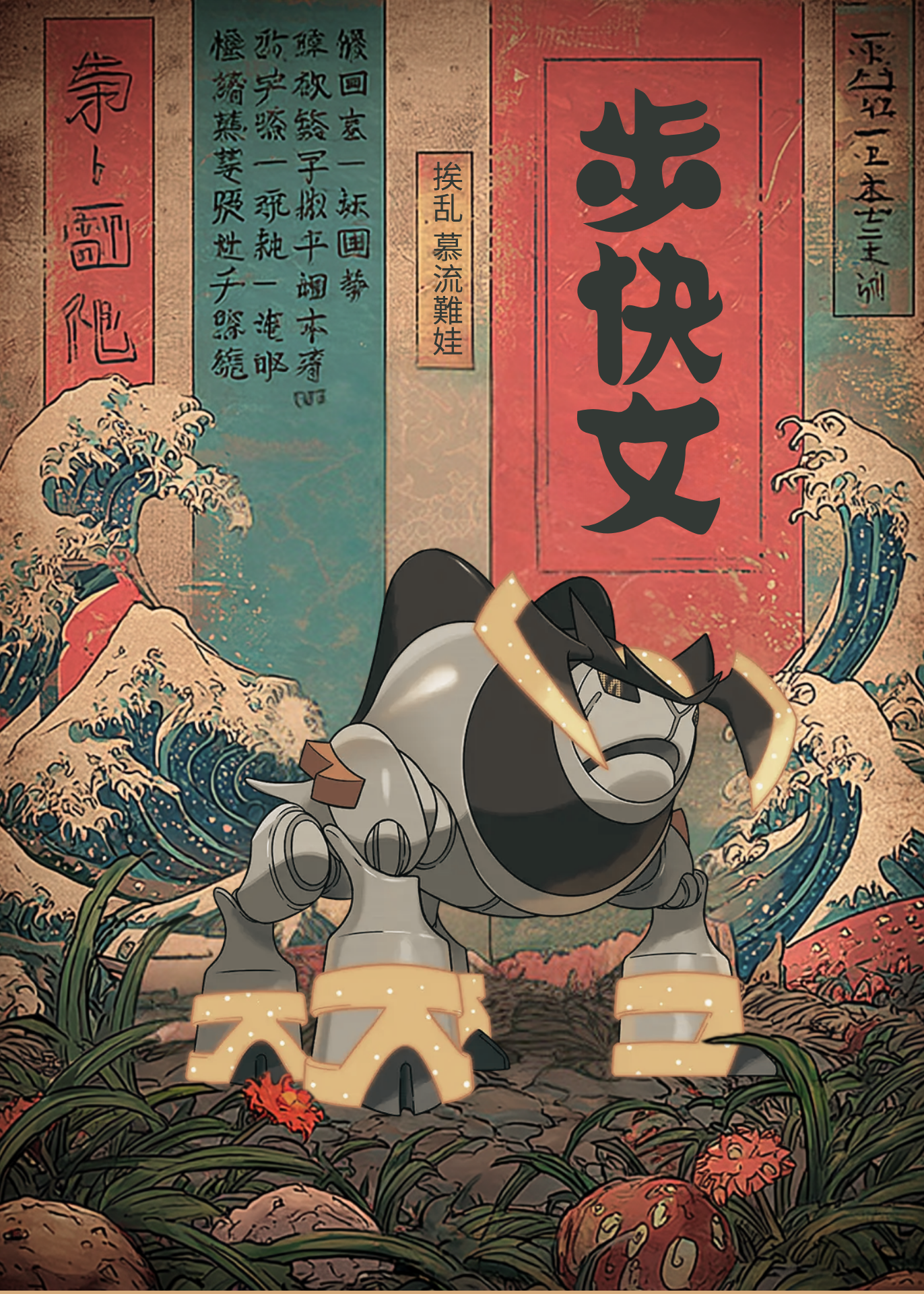 Iron Boulder Pokemon Poster