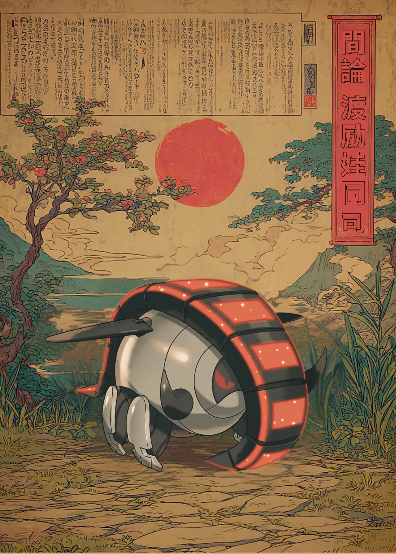 Iron Treads Pokemon Poster