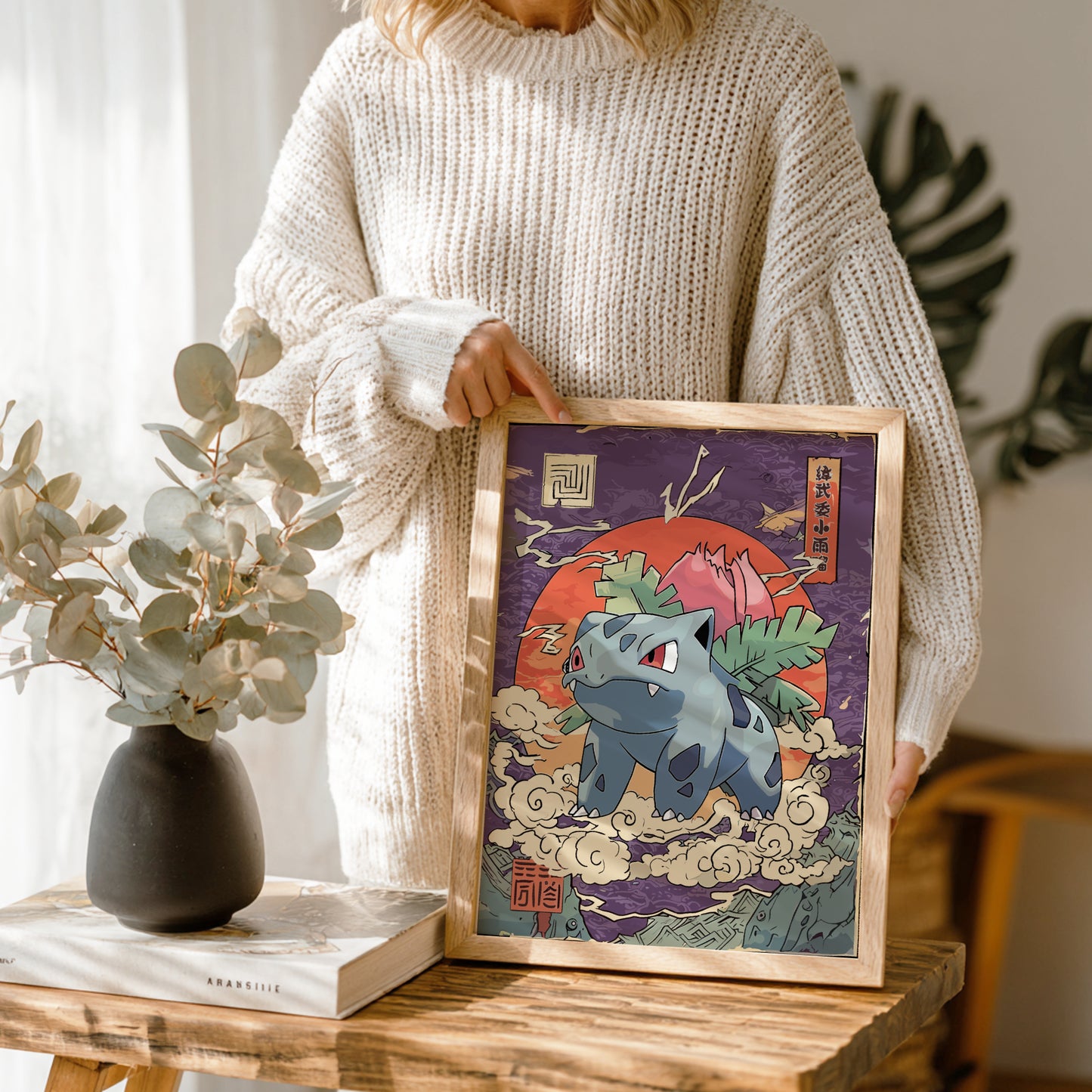 Ivysaur Pokémon Wall Art