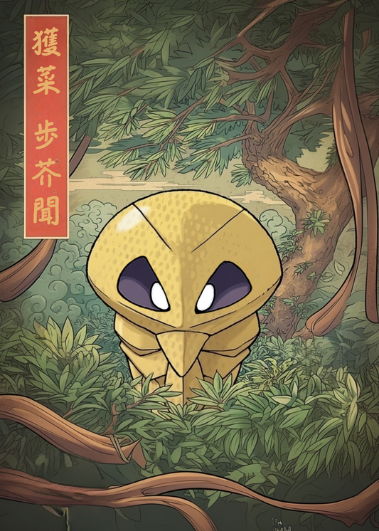 Kakuna Pokemon Poster