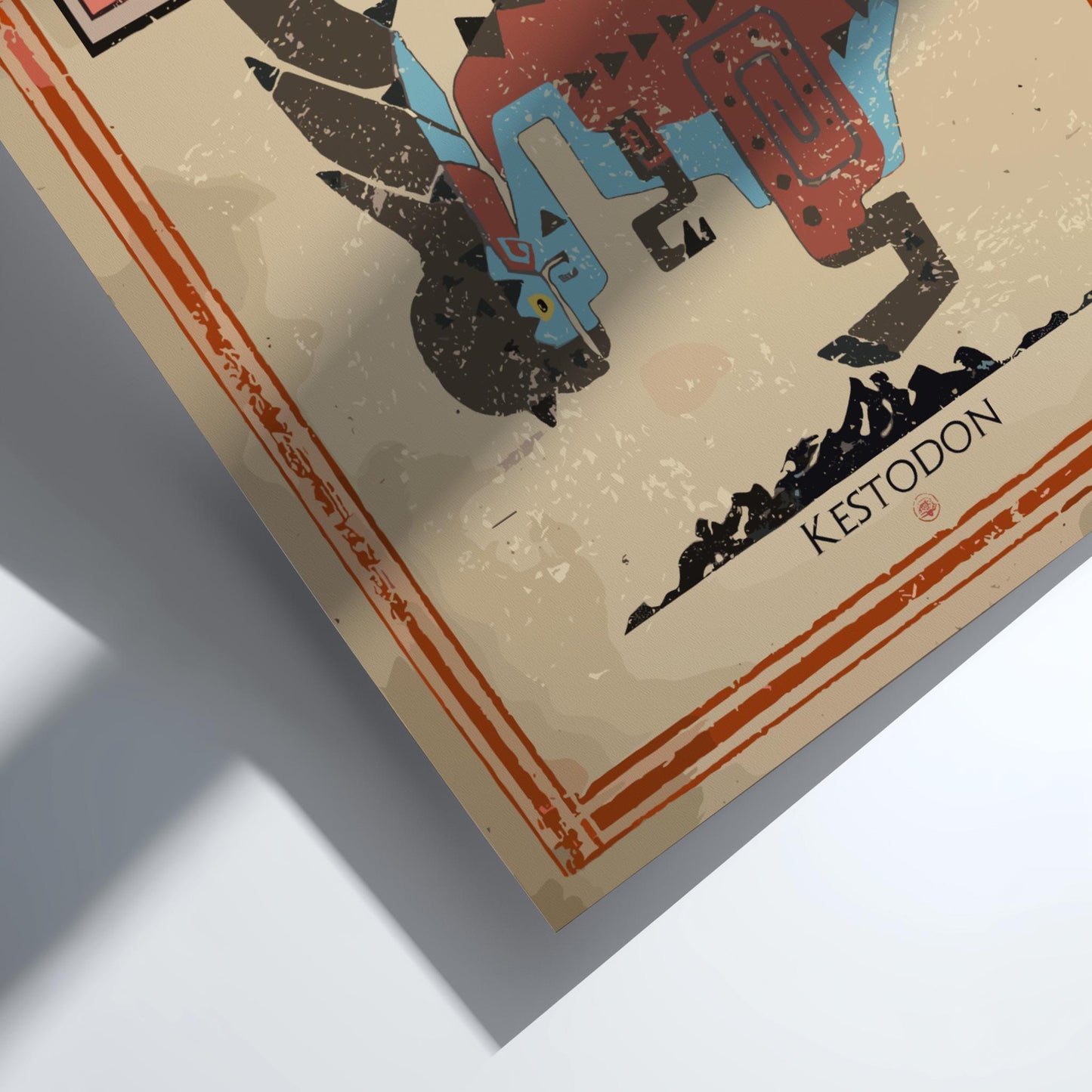 Kestodon Poster - Monster Hunter Wall Art Print