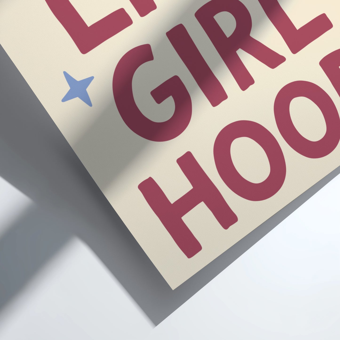 Long Live Girl Hood Poster - Kids Room Decor, Nursery Art,