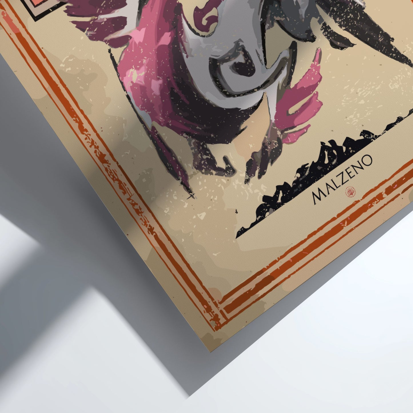 Malzeno Poster - Monster Hunter Wall Art Print