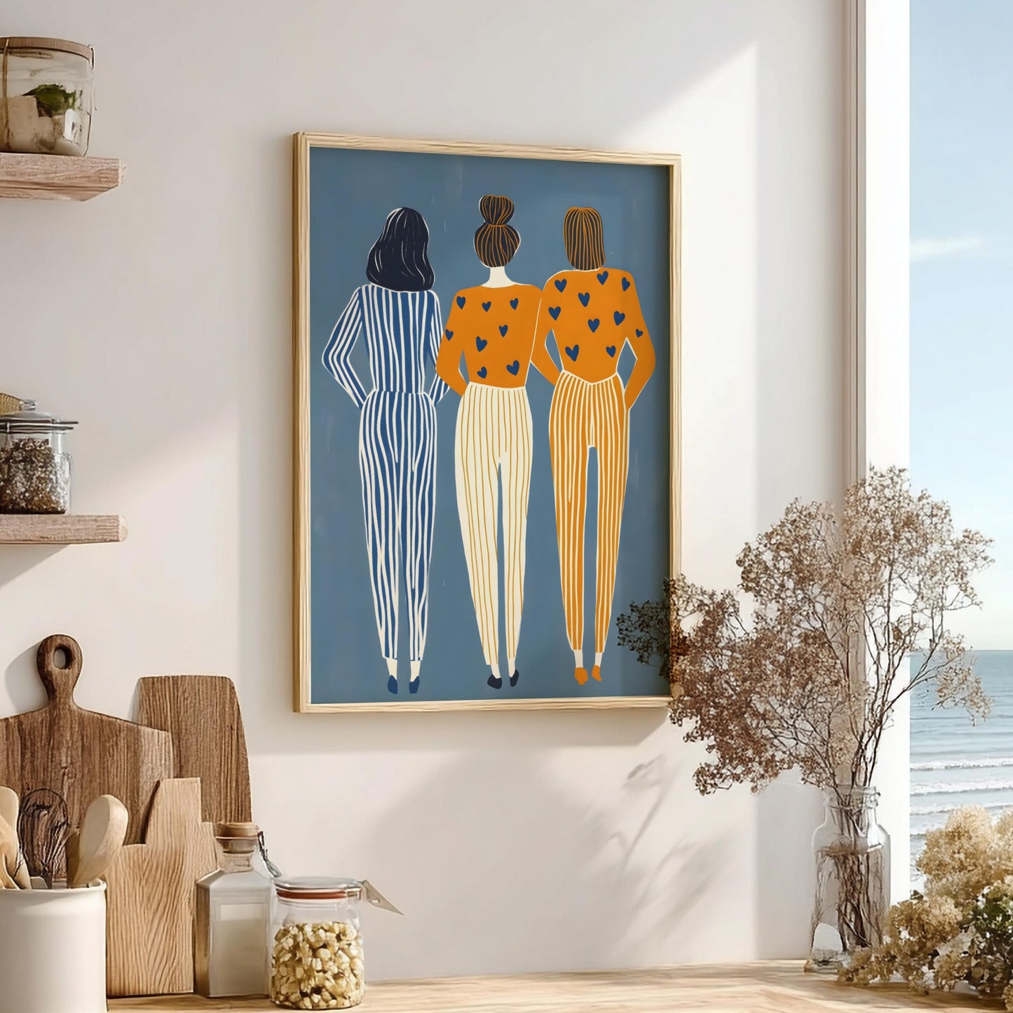 United Form Modern Art - The Modern Sisterhood Wall Print