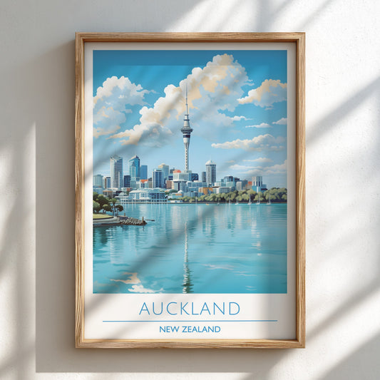 Auckland, New Zealand: The Zenith – Modern Travel Art