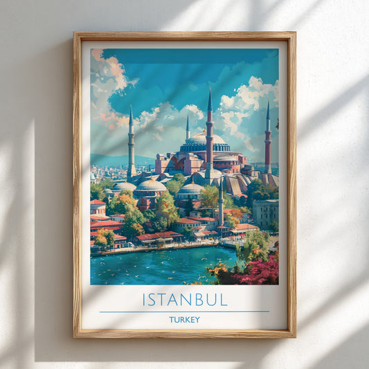 Istanbul, Turkey: The Confluence – Modern Travel Art