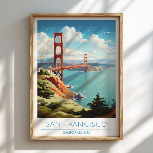 San Francisco, California: The Meridian – Modern Travel Art