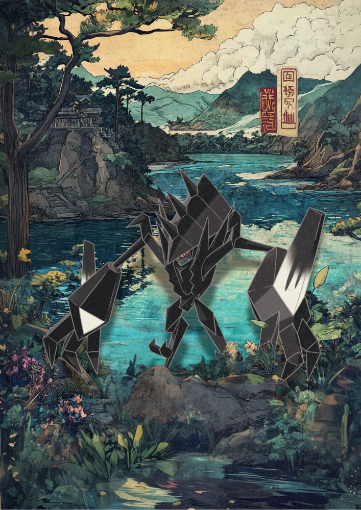 Necrozma Pokemon Poster - Legendary Pokemon Artwork
