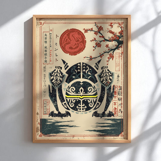 Omega Planetes Poster - Monster Hunter Wilds Wall Art