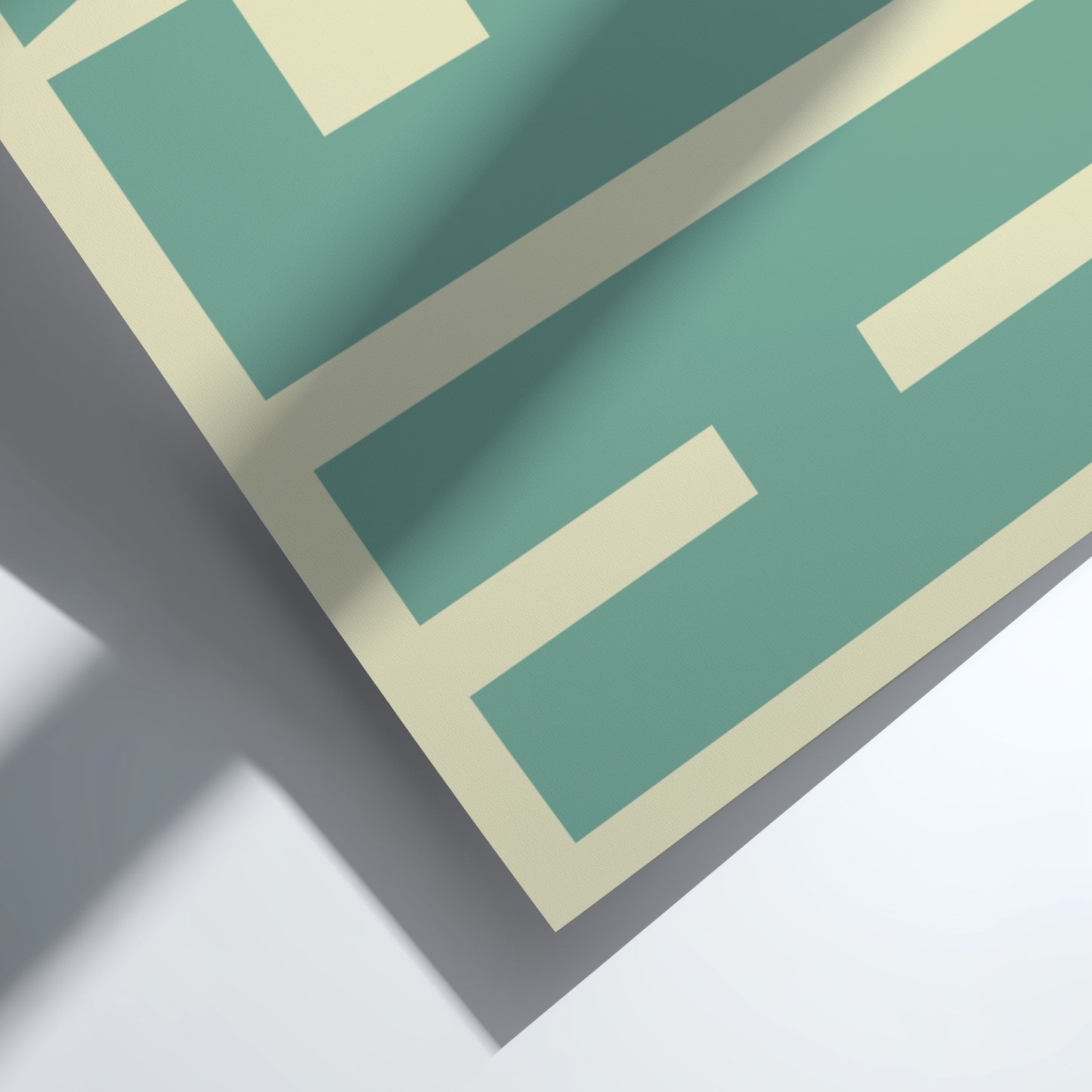 HEY poster featuring bold typography, minimalist design for modern decor