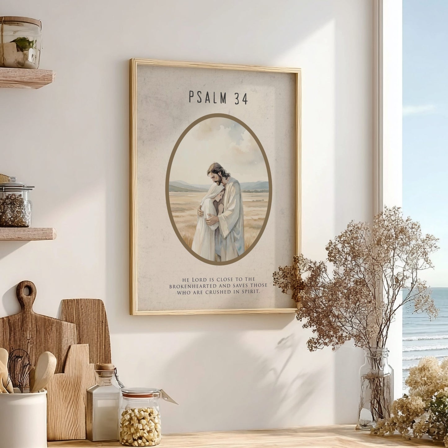 Die Heimreise – Jesus Christus – Zeichnung