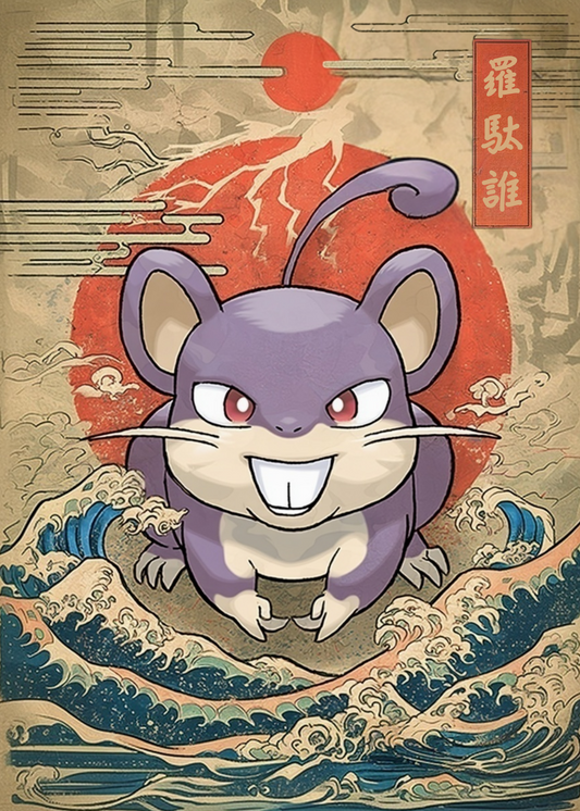 Rattata Pokemon Poster
