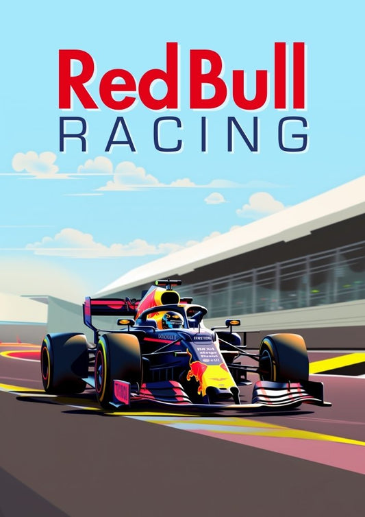 Affiche Red Bull RB14 F1 – Art moderne de Formule 1