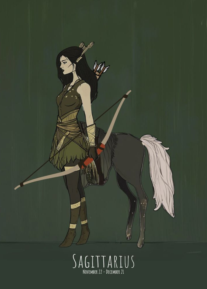 Zodiac sign poster