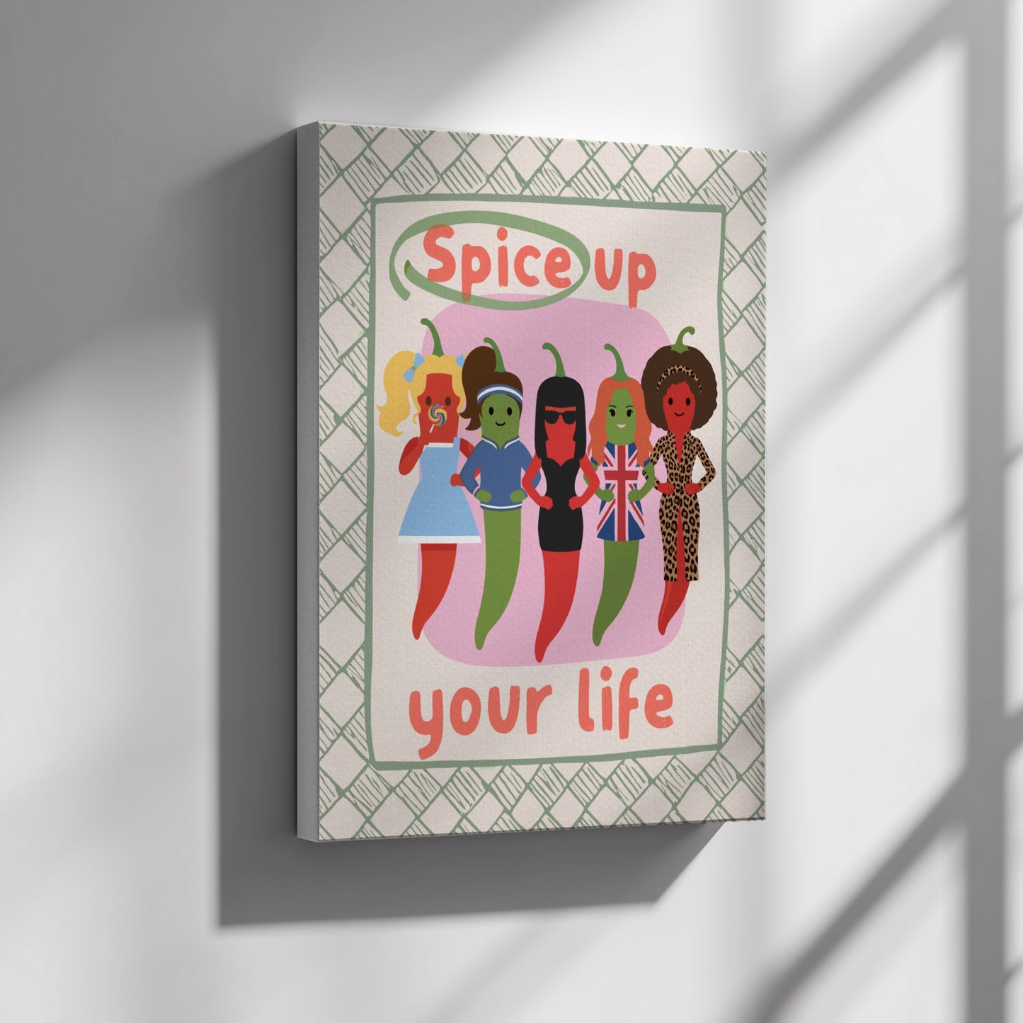 Spice Girls Poster - Iconic 90s Pop Girl Band Wall Art Print