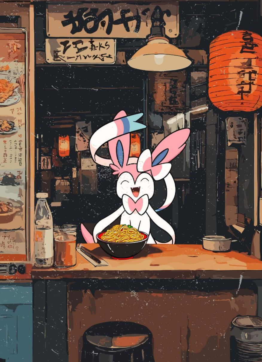Sylveon Ramen Series Poster